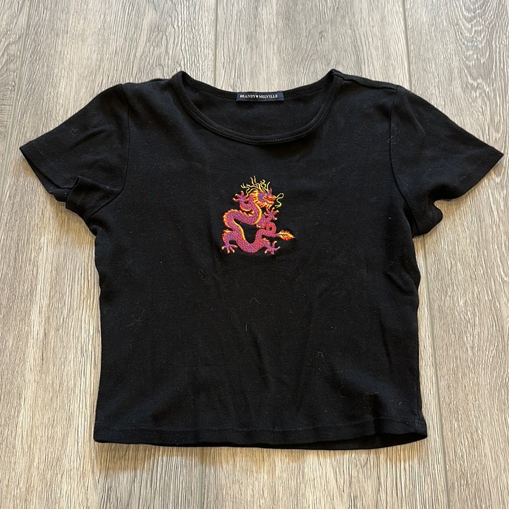 Brandy Melville Dragon Crop Top